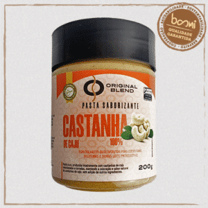 Pasta de Castanha de Caju Vegana Original Blend 200g