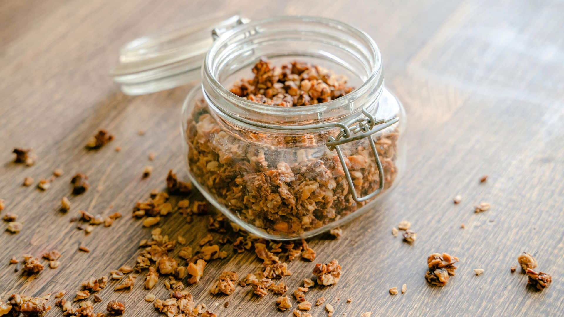 Ingredientes da Receita de Granola salgada de frigideira