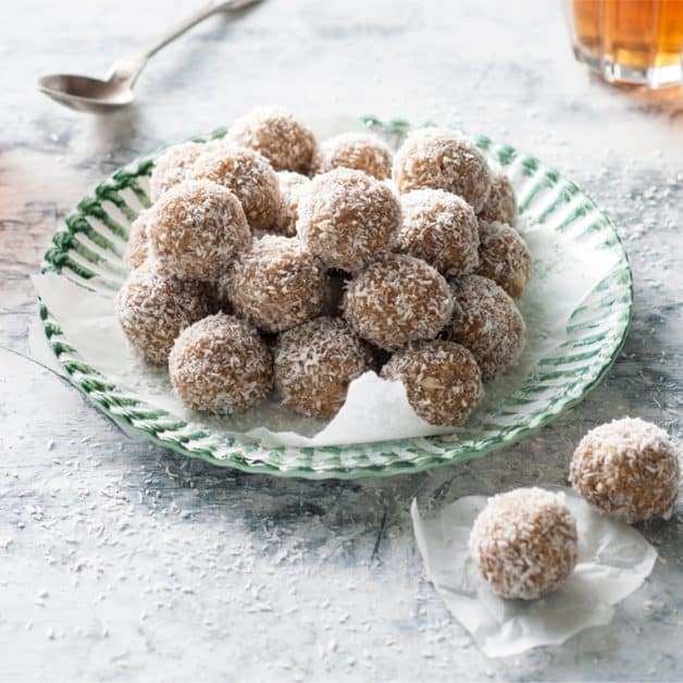 Ingredientes da Receita de Bombom de nozes e damasco