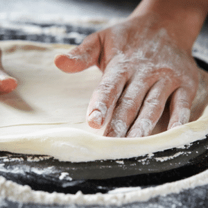 Ingredientes da Receita de Massa de pizza com iogurte e farinha de aveia