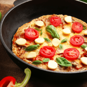 Ingredientes da Receita de Massa de pizza com tapioca