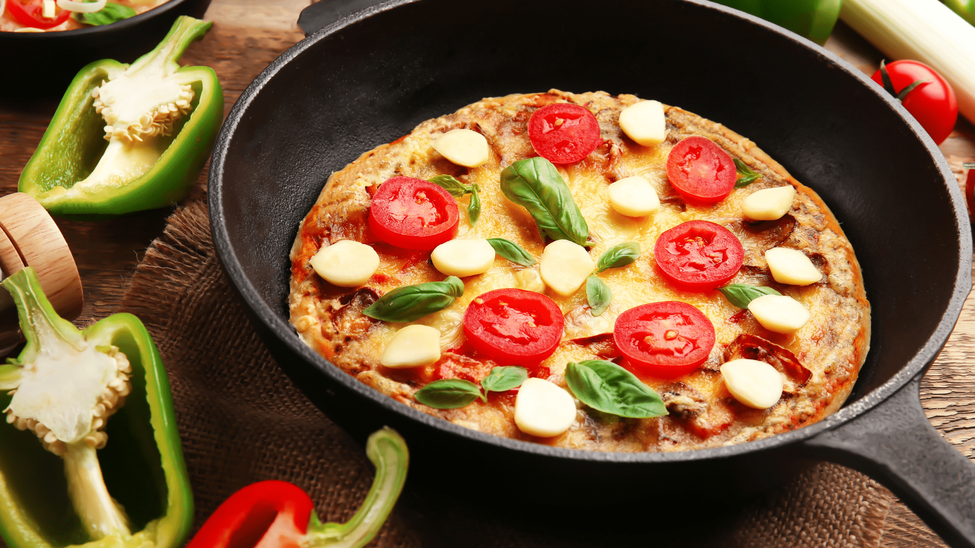 Ingredientes da Receita de Massa de pizza com tapioca