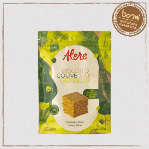 Biscoito de Couve com Gergelim Sem Glúten Alere 55g