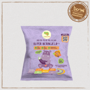 Biscoito de Polvilho Super Berinjela Vegano Crilancha 20g