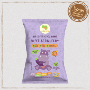 Biscoito de Polvilho Super Berinjela Vegano Crilancha 40g