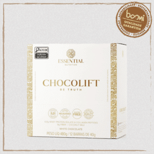 Chocolift Be Truth com Whey e Colágeno 40g Essential Nutrition 12 Unidades
