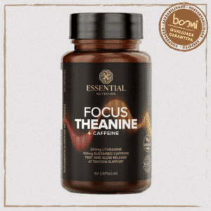 Focus Theanine + Caffeine Essential Nutrition 60 Cápsulas