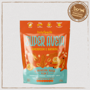 Super Aveia Amendoim com Banana Sem Glúten Holyfoods 66g