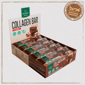 Barra de Proteína Collagen Bar Brownie de Chocolate 50g Nutrify 10 Unidades