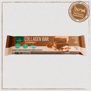 Barra de Proteína Collagen Bar Brownie de Chocolate Nutrify 50g