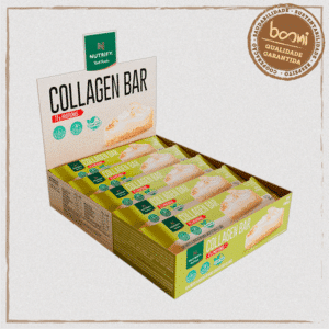 Barra de Proteína Collagen Bar Torta de Limão 50g Nutrify 10 Unidades