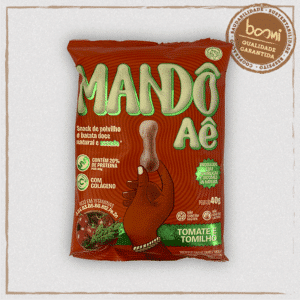 Biscoito de Polvilho Tomate e Tomilho Mandô Aê 40g