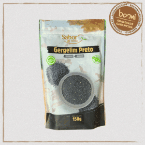 Gergelim Preto Sabor da Terra 150g