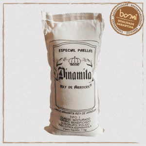 Arroz Dinamita Espanhol para Paella Rey de Arroces 1kg