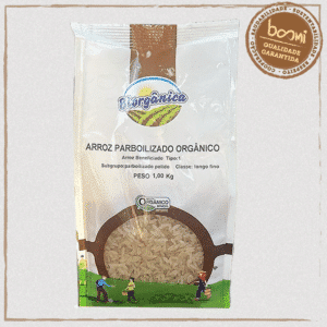 Arroz Parboilizado Orgânico Biorgânica 1kg