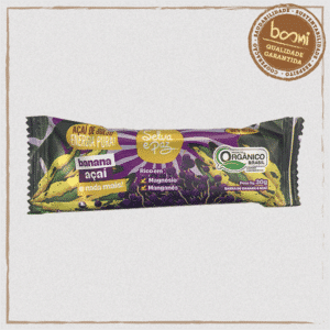 Barra de Frutas Banana e Açaí Orgânica Selva e Paz 30g