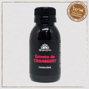 Extrato de Cranberry Orgânico Kampo de Ervas 60ml
