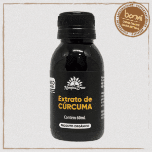 Extrato de Cúrcuma Orgânico Kampo de Ervas 60ml