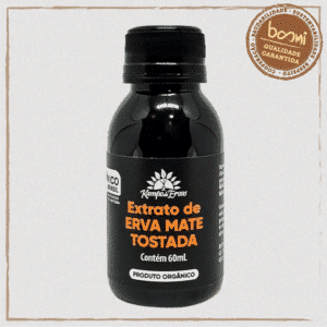 Extrato de Erva Mate Tostado Orgânico Kampo de Ervas 60ml