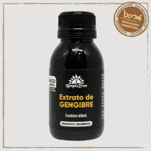 Extrato de Gengibre Orgânico Kampo de Ervas 60ml