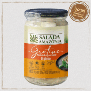 Palmito Açaí Gratine Orgânico Salada Amazônia 320g